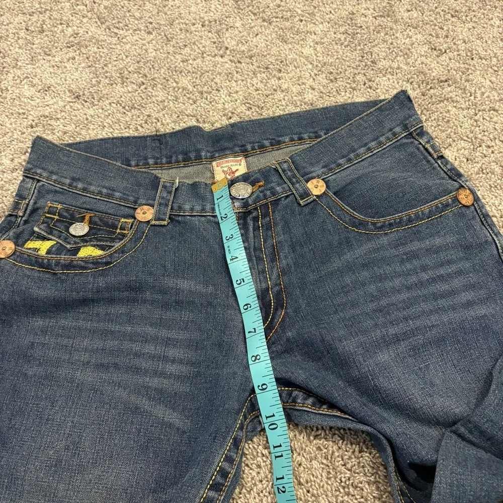Y2K True Religion Billy Super T Jeans 32x33 FIT 34x33 5 Pocket USA Unique Biker